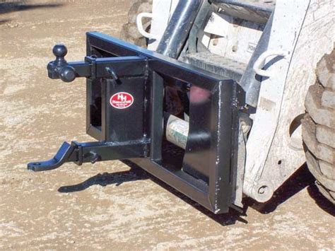 skid steer hitch attachments|skid steer fifth wheel attachment.